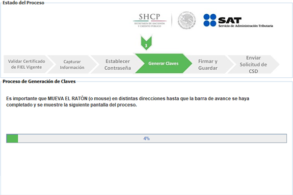 Solicitud de Certificado de Sello Digital (CSD)